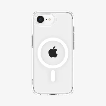 Husă Spigen Ultra Hybrid Mag MagSafe iPhone 16e albă