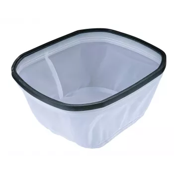 Filtru umed Makita pentru aspiratoare - compatibil cu VC2010L, VC2511, VC3011L, VC2012L, VC2512L, VC3012L, VC3210L, VC3211M, VC4210L, VC4210M, VC4210H, VC4210LX, VC4210MX, VC4210HX - burete din spumă lavabil - negru