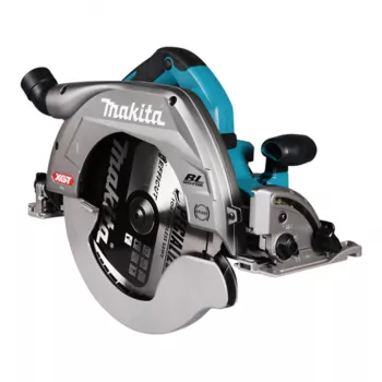 Set ferăstrău circular cu acumulator Makita XGT HS011GT201 185mm (7-1/4 inch) cu 2 baterii, încărcător și valiză