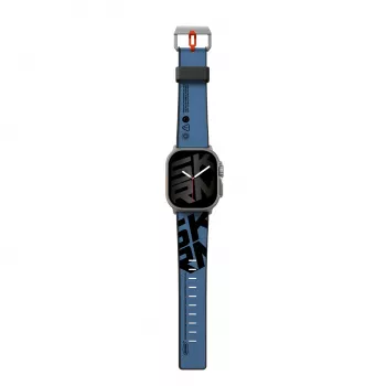 Curea SKINARMA Spunk pentru Apple Watch albastră