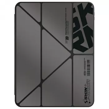 Skinarma Kira Kobai Folio Case for iPad Pro 11-inch M4 2024 / M5 2025, Gunmetal