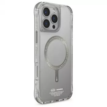 SKINARMA Saido Case for iPhone 16 Pro Max 6.9 inch Magnetic Charging Titanium