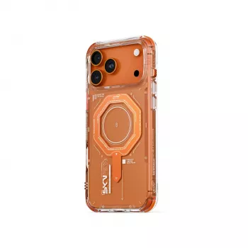 Husă magnetică Skinarma Magma pentru Apple iPhone 17 Pro - portocalie