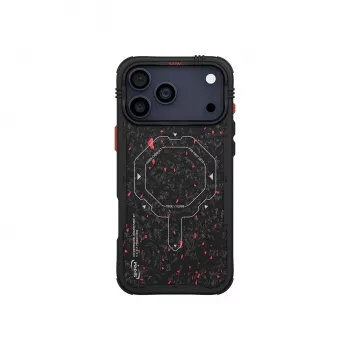 Husă Skinarma Vektor pentru iPhone 17 Pro Max cu încărcare magnetică, neagră