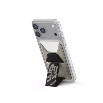 Suport de prindere cu card magnetic Skinarma Kado Aegis gri
