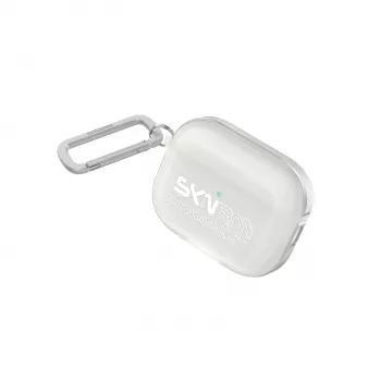 SKINARMA Kinzoku carcasă cu carabină pentru Apple AirPods Pro 3, Frost (SK-APP3KIN-FROST)