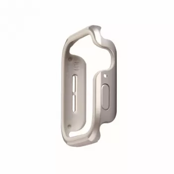 Carcasă UNIQ Valencia pentru Apple Watch Series 4/5/6/SE/SE3 40mm - Titanium Silver