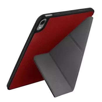 Husă UNIQ Transforma Rigor pentru iPad Air 10,9 inci (2020/2022) - roșu coral antimicrobian