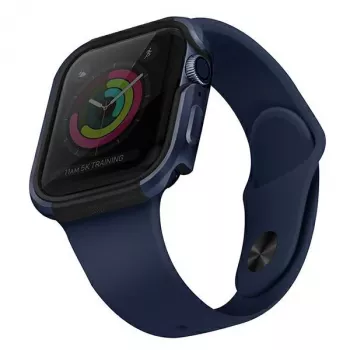 Husă de protecție UNIQ Valencia pentru Apple Watch Series 4/5/6/SE/SE3 40mm - Atlantic Blue