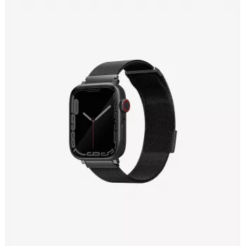 UNIQ Dante curea Apple Watch oțel inoxidabil Graphite 38/40/41mm