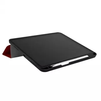 Husă folio UNIQ Transforma pentru iPad Pro 11 inci (2021/2020) și iPad Air 10,9 inci (2022/2020) cu protecție antimicrobiană, roșu coral