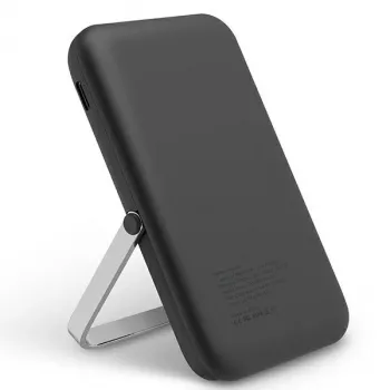 Powerbank UNIQ Hoveo 5000mAh USB-C 20W PD Fast Charge wireless magnetic gri antracit