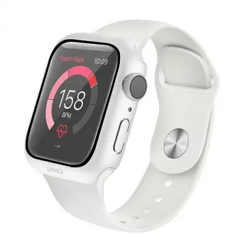 UNIQ Nautic carcasă de protecție pentru Apple Watch Series 4/5/6/SE/SE3 44mm Alb