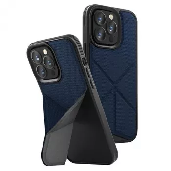 Husă folio UNIQ Transforma pentru Apple iPhone 14 Pro 6,1 inci cu încărcare Magclick - albastru electric
