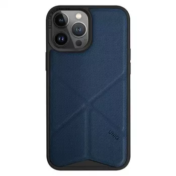 Husă folio UNIQ Transforma pentru Apple iPhone 14 Pro 6,1 inci cu încărcare Magclick - albastru electric