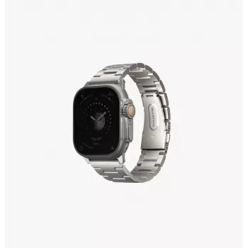 Curea ceas UNIQ Osta pentru Apple Watch 42/44/45/49mm oțel inoxidabil argintiu/argintiu titan