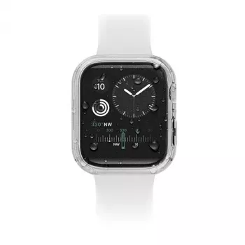 Husă UNIQ Nautic pentru Apple Watch Series 7/8/9 41mm Clear/Dove