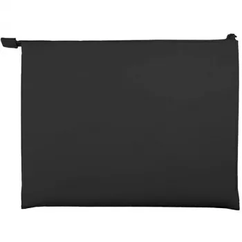 Husă de laptop UNIQ Lyon 14 inch impermeabilă RPET neagră miezul nopții
