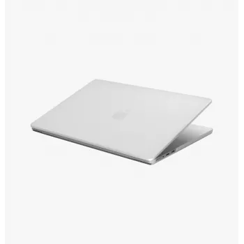 Husă rigidă UNIQ Claro pentru MacBook Air 15 M2/M3/M4/M5 (2023-2026), Dove Matte Clear