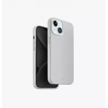 Husă de încărcare UNIQ Lino Hue Magclick pentru iPhone 15/14/13 6,1 inch - gri cretă