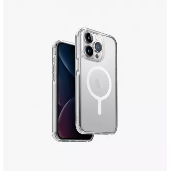 Husă UNIQ Combat pentru iPhone 15 Pro Max 6,7 inch MagClick Charging albă