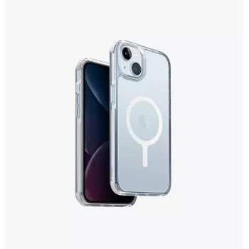 Husă UNIQ Combat pentru iPhone 15 Plus / 14 Plus 6,7 inch Magclick Charging albă