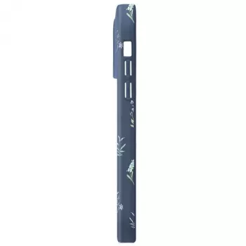 Husă UNIQ Coehl Prairie pentru Apple iPhone 15 Pro 6,1 inch albastru navy / albastru lavandă