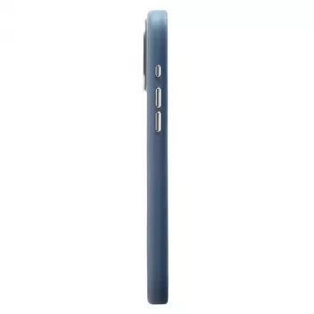 Husă UNIQ Coehl Muse pentru iPhone 15 Pro 6,1 inch cu încărcare magnetică albastru safir
