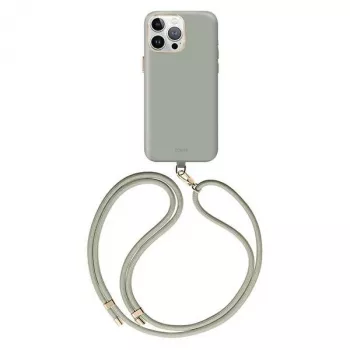 Husă UNIQ Coehl Creme pentru Apple iPhone 15 Pro 6,1 inch încărcare magnetică - Soft Sage