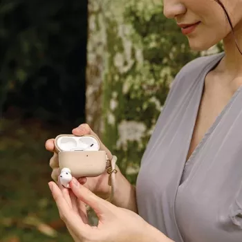 Husă UNIQ Coehl Haven pentru AirPods Pro 2 (2022/2023) - albastru safir