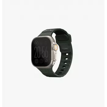 UNIQ Stride curea Apple Watch 42/44/45/49mm cauciuc FKM Moss Green