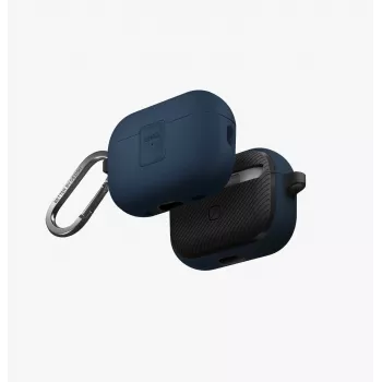 UNIQ Clyde Lock husă pentru AirPods Pro 2 (2022/2023) - Royal Blue / Dark Grey