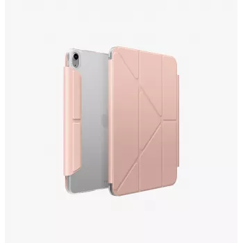 UNIQ Camden Click husă folio pentru iPad Air 11 inch (M2, 2024) / iPad Air 10,9 inch (2022/2020) - Blush Pink