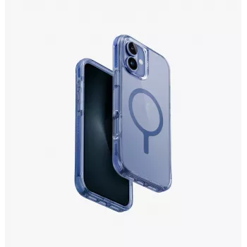 Husă UNIQ Combat pentru iPhone 16 Plus 6,7 inch cu încărcare MagClick, Carbon Black