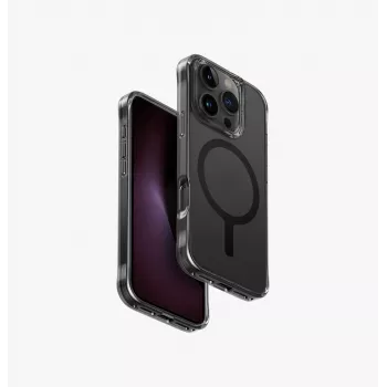 Husă UNIQ LifePro Xtreme MagClick pentru iPhone 16 Pro 6,3 inch gri fumuriu