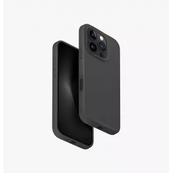 Husă UNIQ Lino Hue cu încărcare Magclick pentru iPhone 16 Pro 6,3 inch Blush Pink