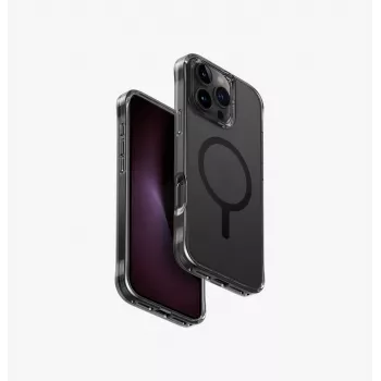 Husă UNIQ LifePro Xtreme cu încărcare MagClick pentru iPhone 16 Pro Max 6,9 inch gri fumuriu