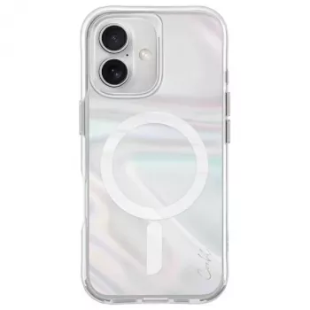 Husă UNIQ Coehl Savon cu încărcare magnetică pentru iPhone 16 6,1 inch Bubble Prism