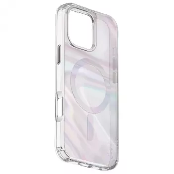 Husă UNIQ Coehl Savon cu încărcare magnetică pentru iPhone 16 6,1 inch Bubble Prism