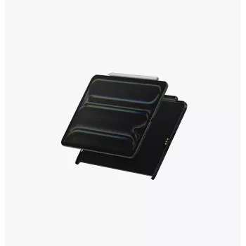 Husă folio UNIQ Axel pentru iPad Pro 11-inch M4 2024 / M5 2025, Black Ebony