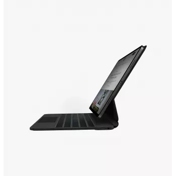 Husă cu tastatură inteligentă magnetică UNIQ Venno Pro pentru iPad Pro 13 M4 2024 / M5 2025, neagră