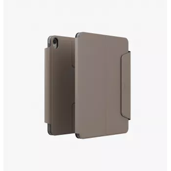 Husă detașabilă rotativă 360 magnetică UNIQ Rovus Snapmount pentru iPad Air 13 M2 2024 / M3 2025 / M4 2026, gri