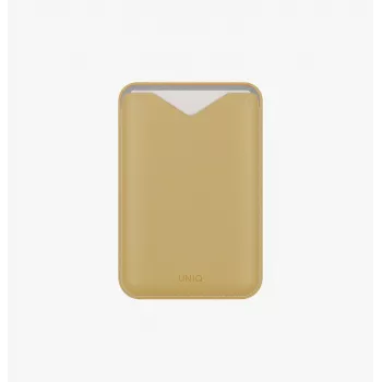 Suport portofel magnetic pentru telefon UNIQ Lyden Evo, galben