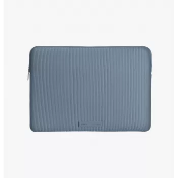 Husă pentru laptop UNIQ Cyprus Ridge Edition 14 inch din neopren rezistent la apă albastră