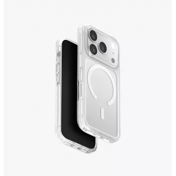 Husă UNIQ Combat pentru iPhone 17 Pro Magclick Charging albă