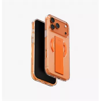 Husă UNIQ Heldro Air pentru iPhone 17 Pro Max MagClick Charging portocalie