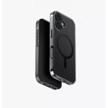 Husă UNIQ Clario pentru iPhone 17, MagClick Charging, neagră