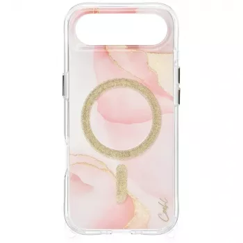 Husă UNIQ Coehl Aeris pentru iPhone 15 Pro Max cu încărcare MagSafe, roz