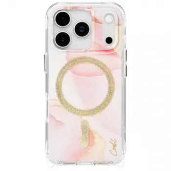 Husă UNIQ Coehl Aeris pentru iPhone 17 Pro, încărcare magnetică, roz