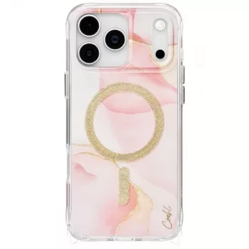 Husă UNIQ Coehl Aeris pentru iPhone 17 Pro Max, încărcare magnetică, roz